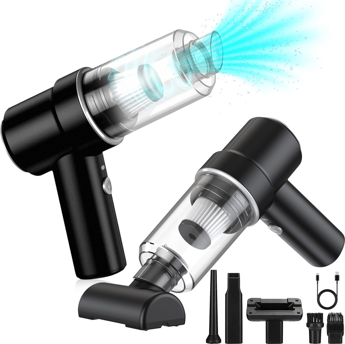 CleanWave™ Mini Autostofzuiger