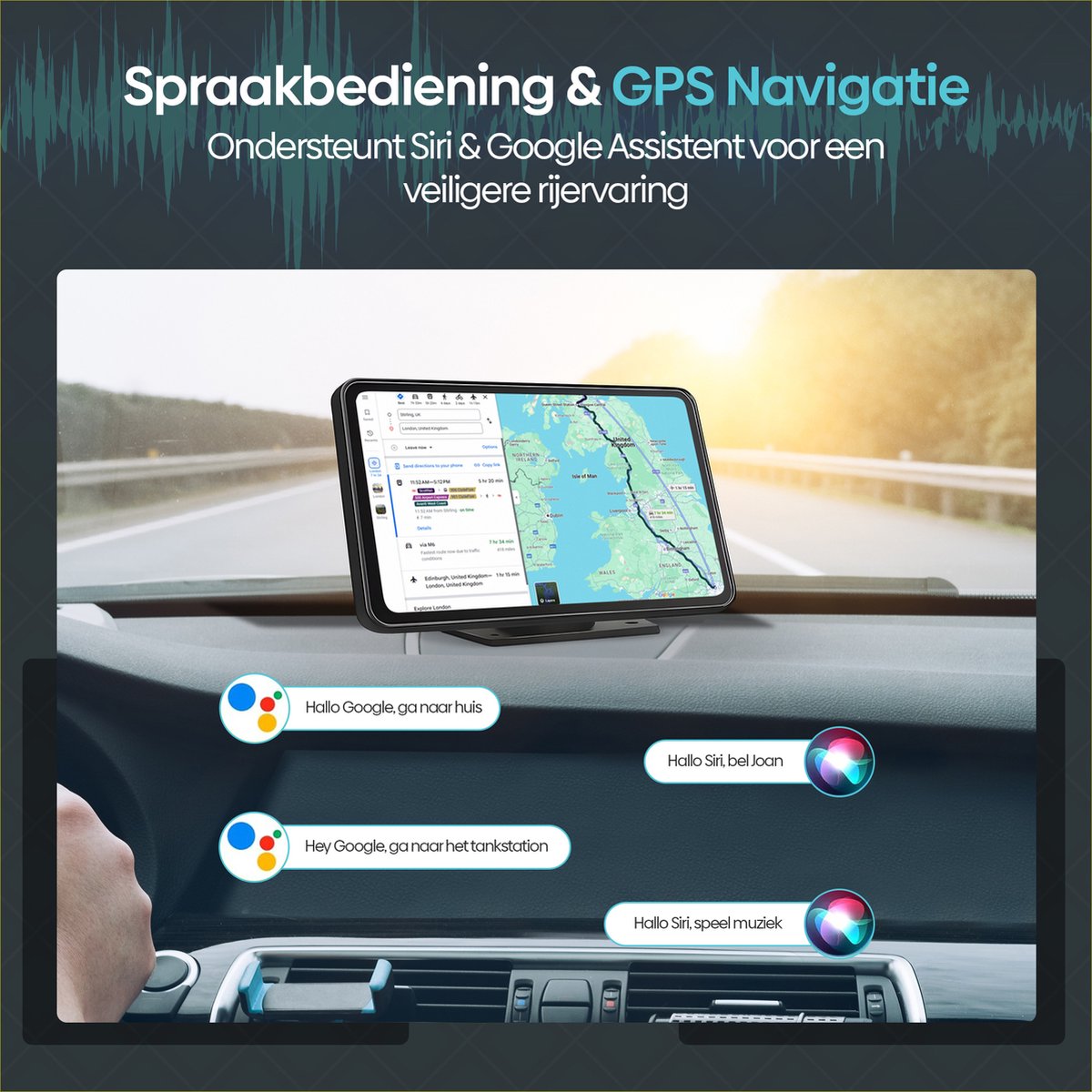 Apple CarPlay & Android Auto Scherm