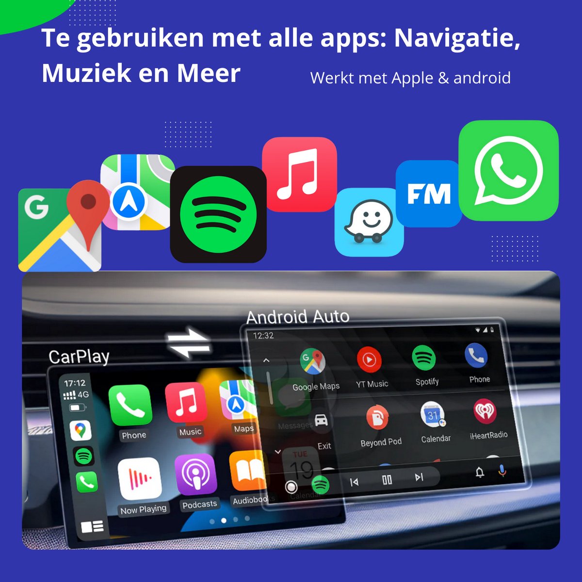 Apple CarPlay & Android Auto USB CarPlay 5.0