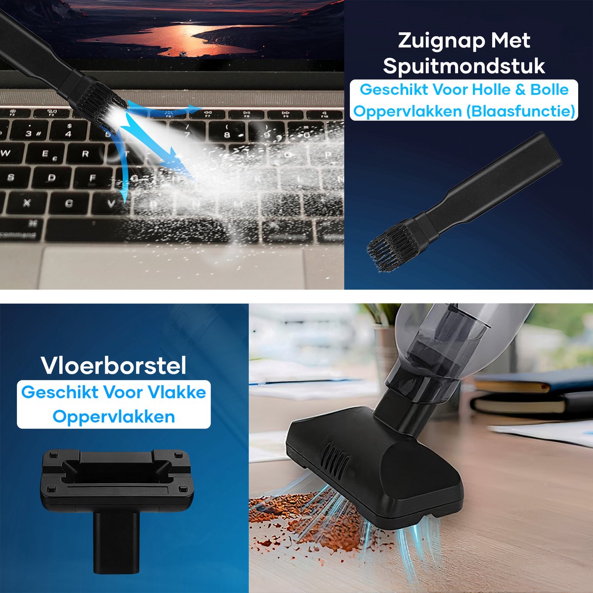 CleanWave™ Mini Autostofzuiger